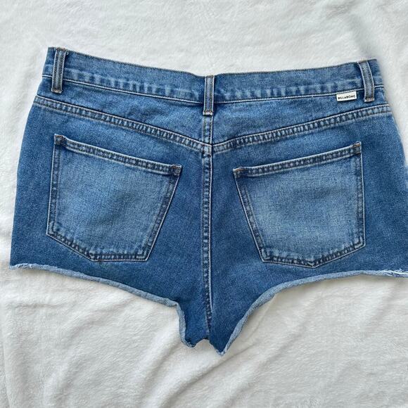 🌴 Billabong Jean Shorts Distressed Denim Cutoffs, Size 31 - Picture 2 of 7